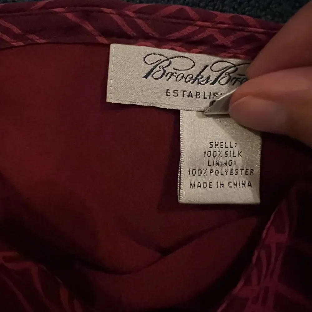 Brooks brothers silk skirt 4 - Picture 6 of 6